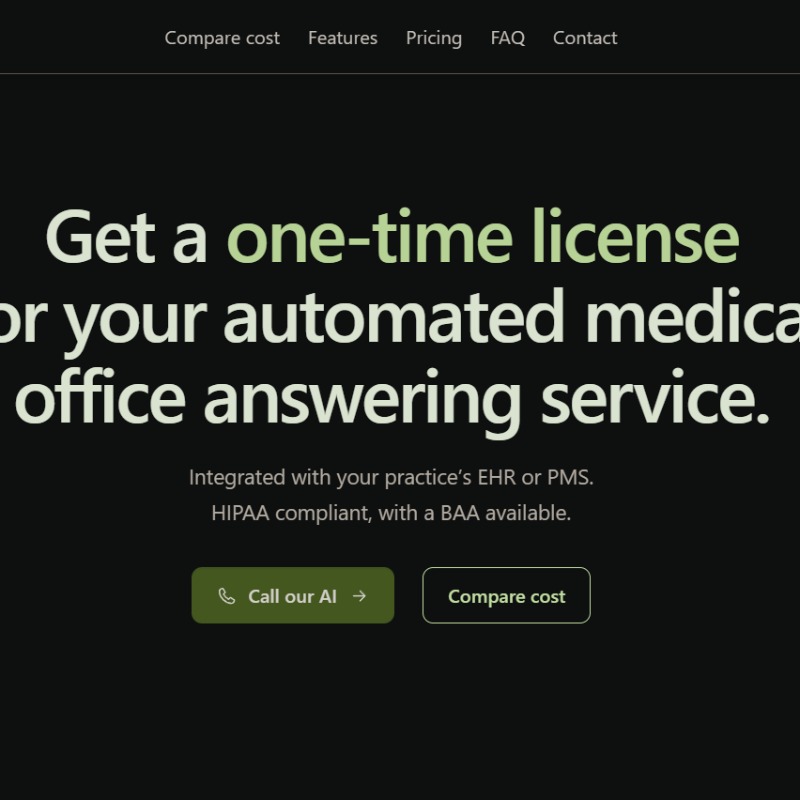 AI Medical Answering Service