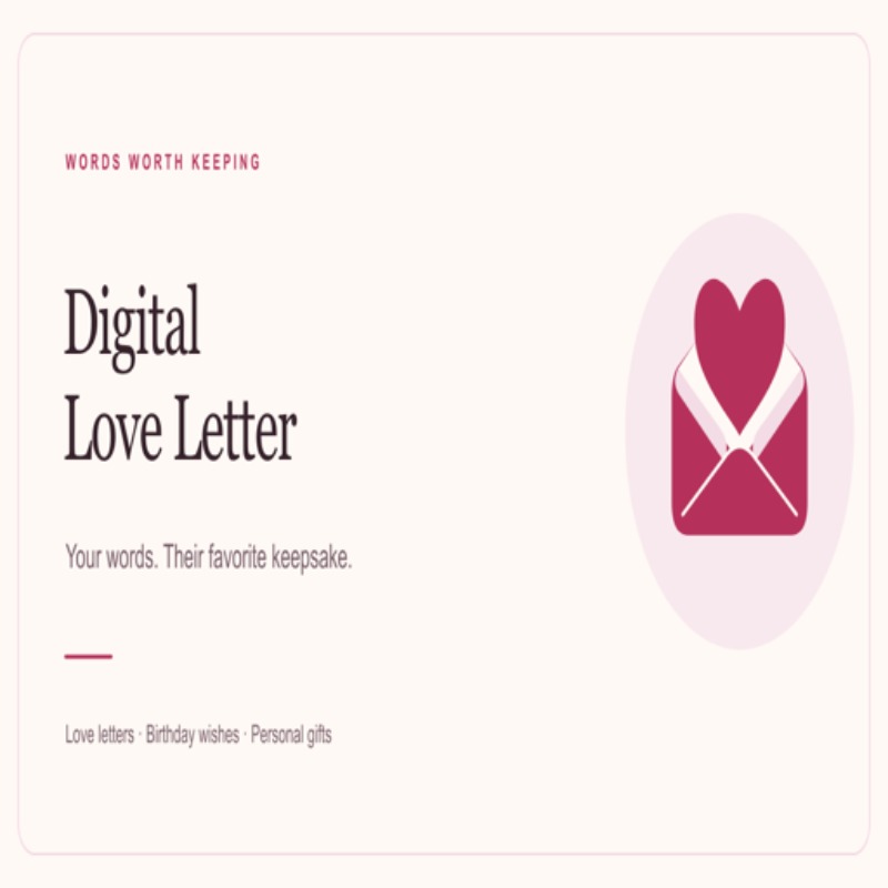 Digital Love Letter
